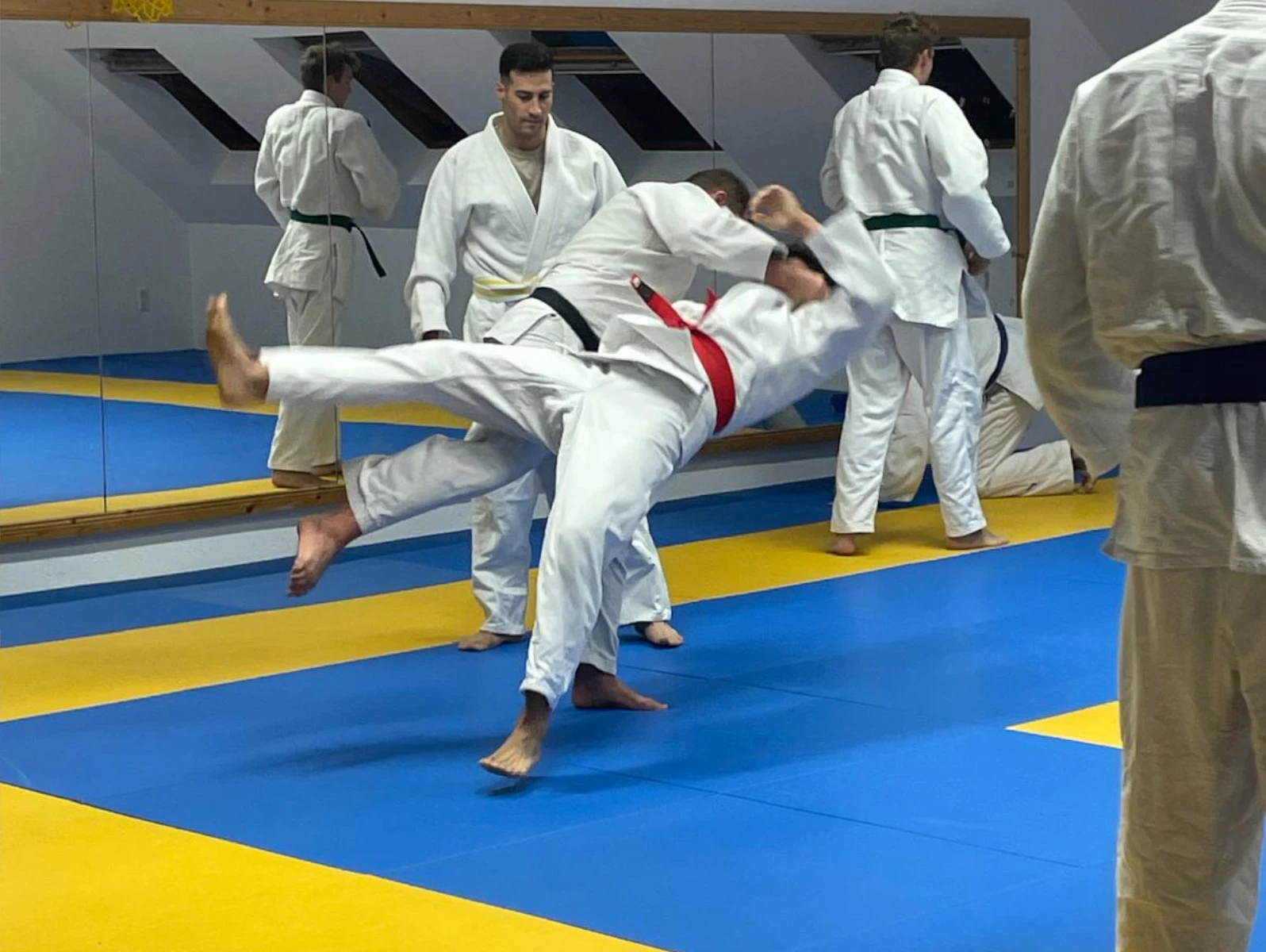 Judotrainings Bild