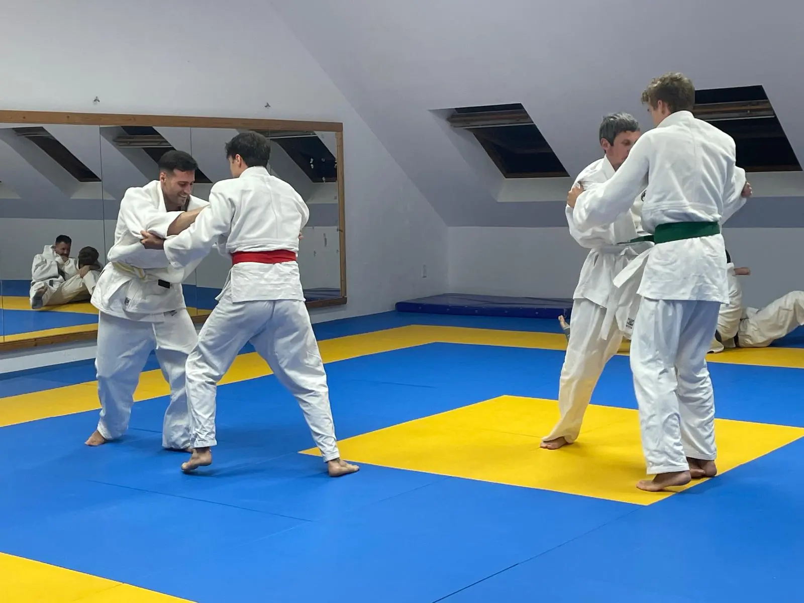 Judotrainings Bild