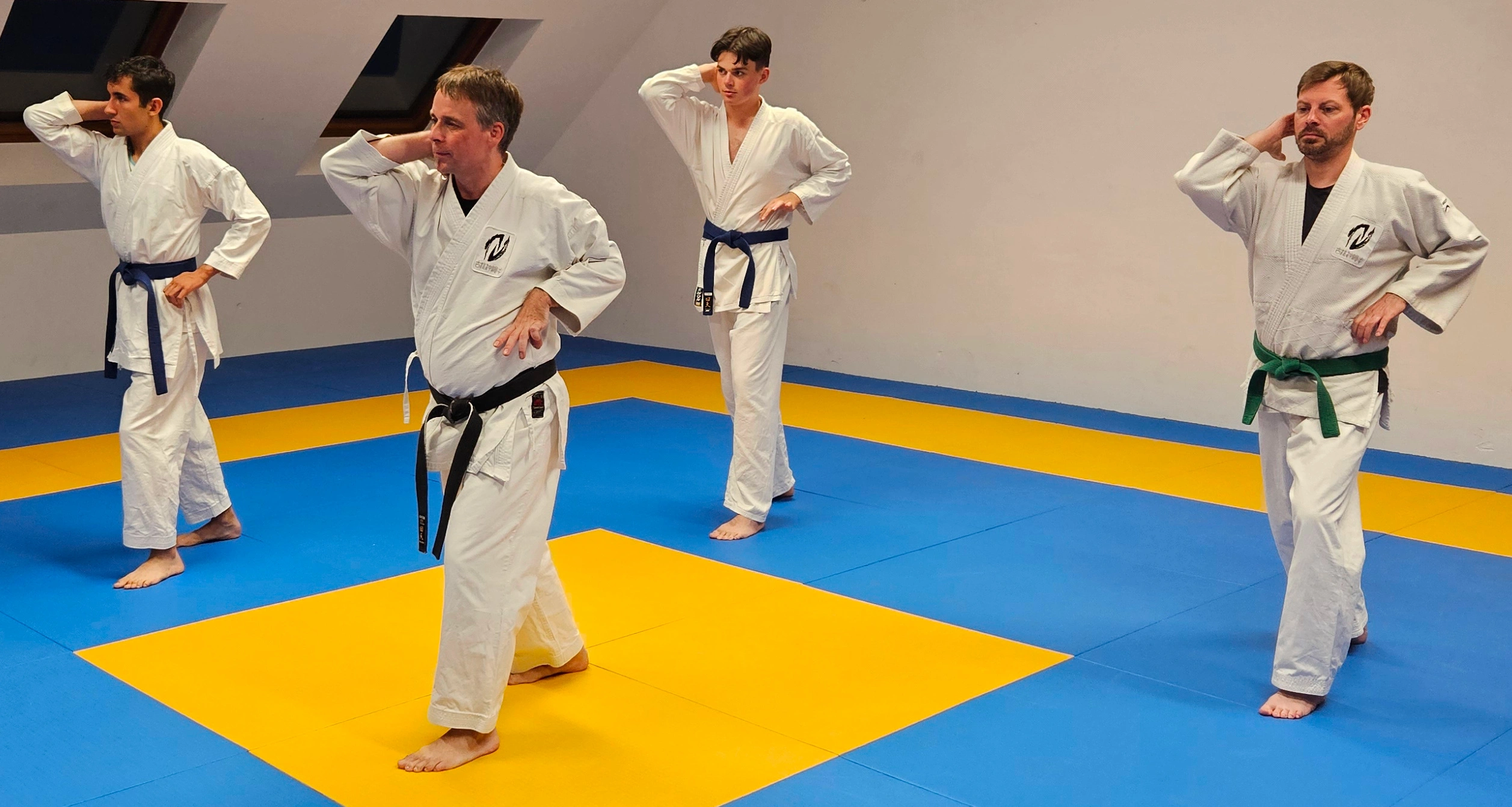 Karatetrainingsbild