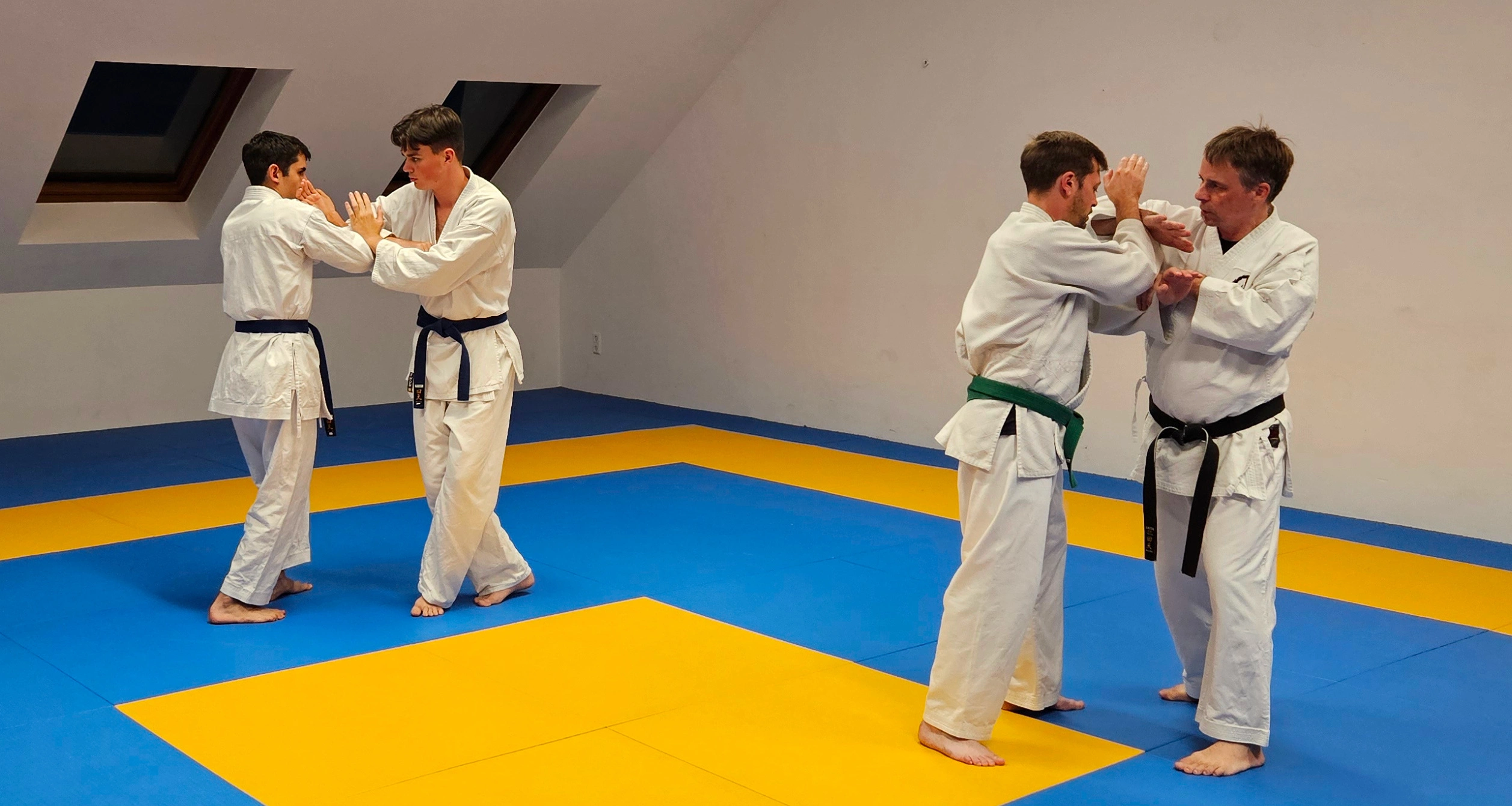 Karatetrainingsbild