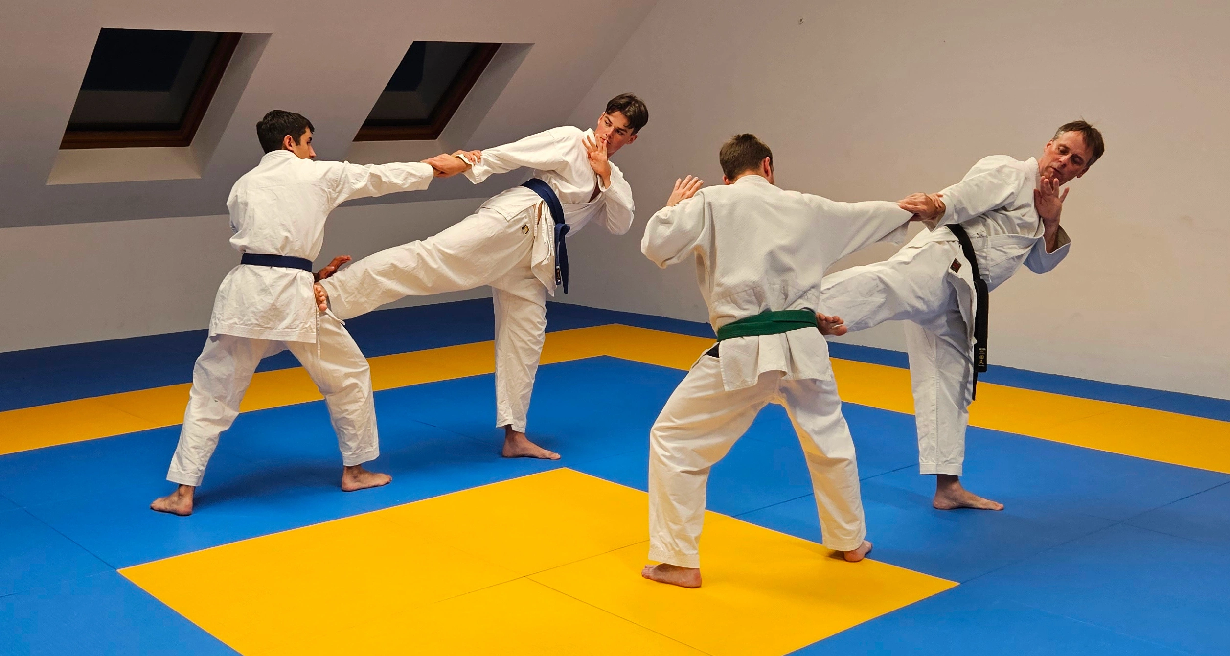 Karatetrainingsbild