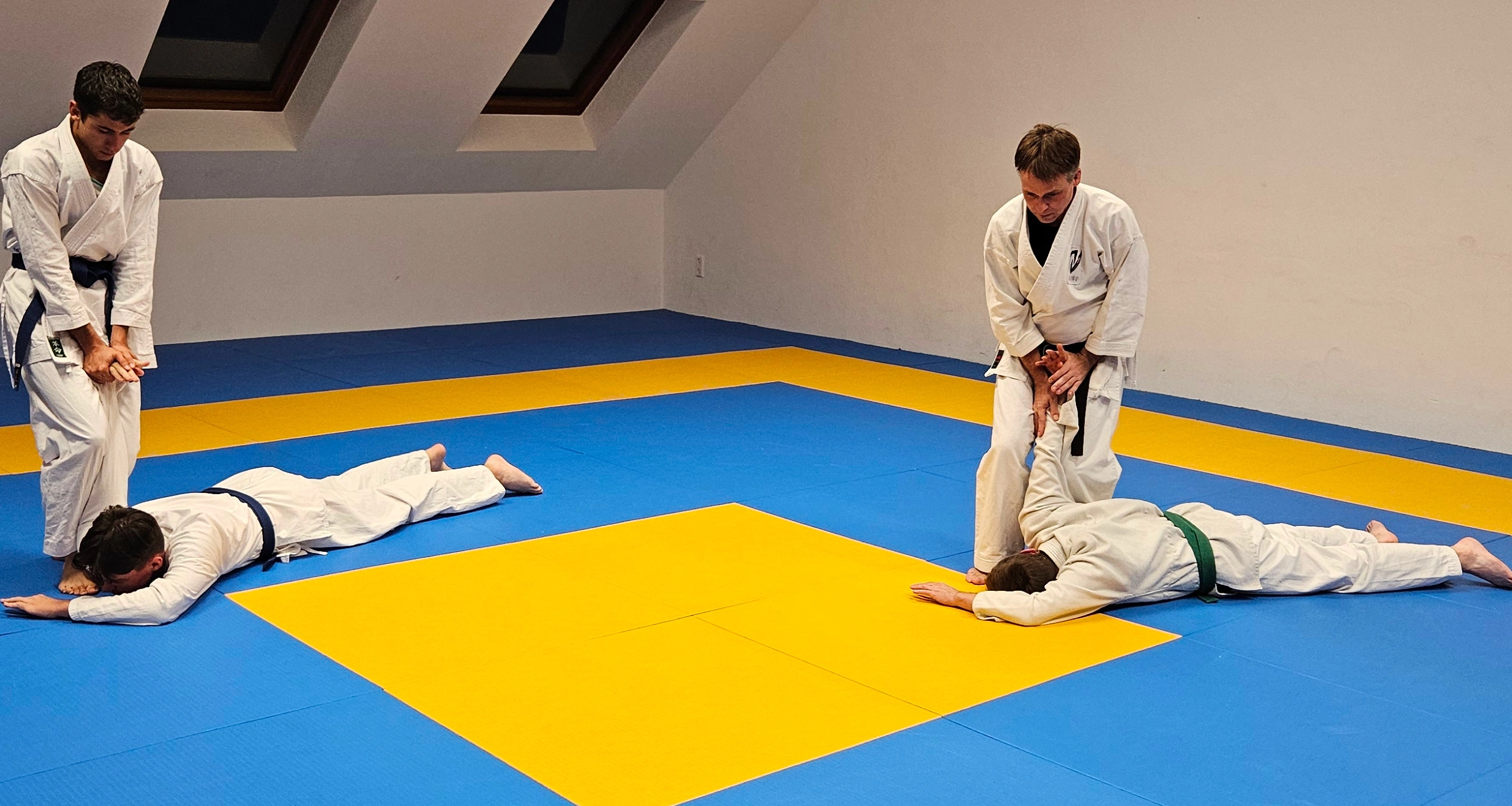 Karatetrainingsbild